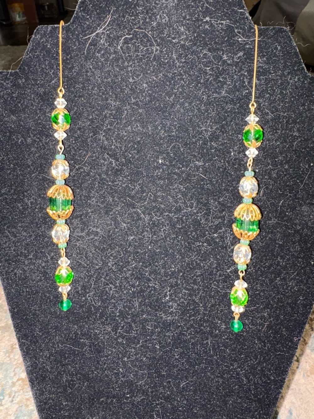 Green and Clear Ornaments